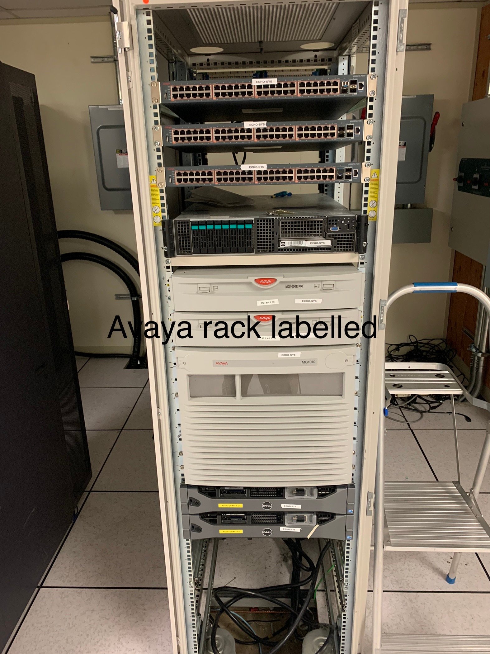 System and IT equipment relocations